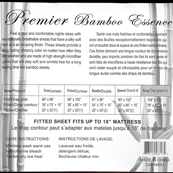 ⭐️RESTOCKING SOON⭐️King 4pc Black Bedsheets - Picture 4 of 5